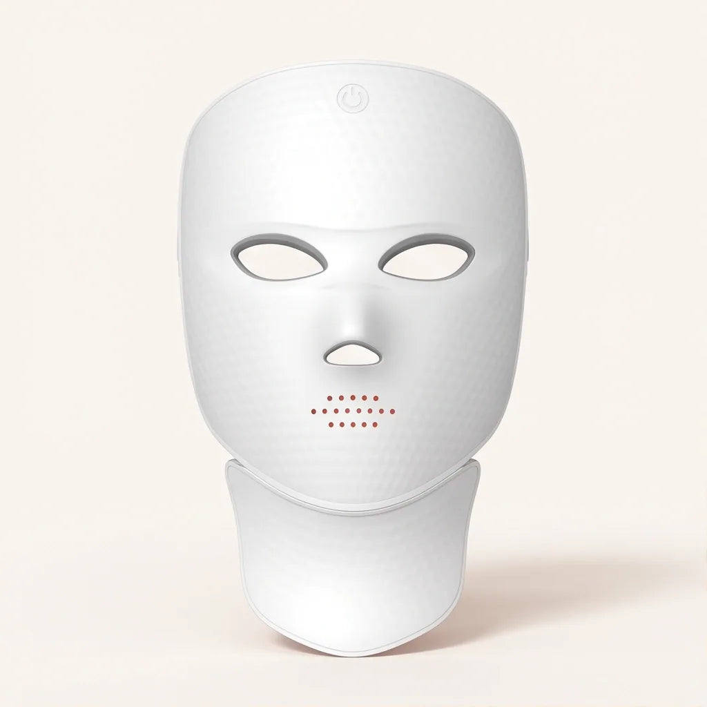 Masque LED sans fil pour le visage et le cou
